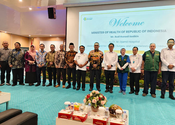 Kolaborasi Arab Saudi – Pemprov Sumbar Dorong RSUP M Djamil Jadi Pusat Operasi Jantung Anak di Sumatera