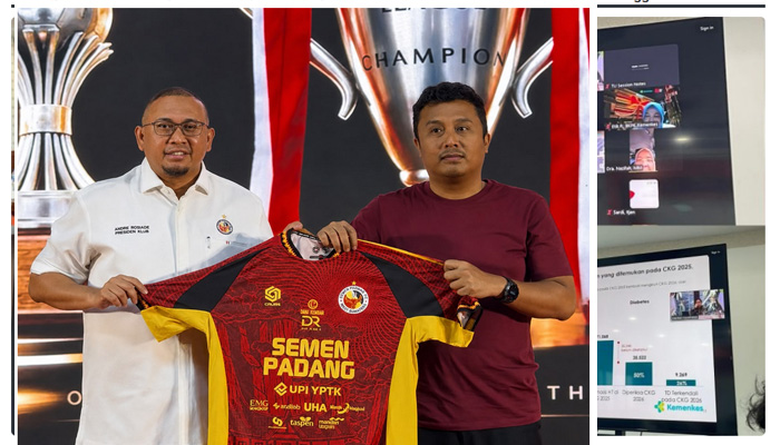 Wagub Vasko Apresiasi Jersi Baru Semen Padang FC, Sarat Identitas Minangkabau