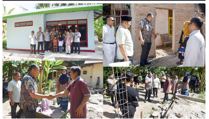 Terima 609 Program BSPS dari Kementerian PKP, Wako Yota Balad Tinjau kelapangan