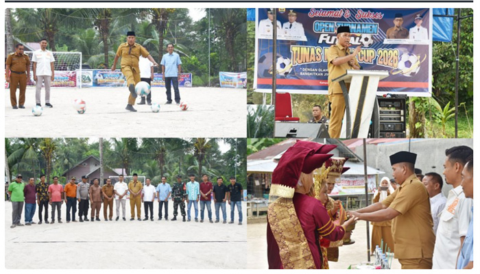 Buka Open Turnament Futsal Tunas Mekar Cup 2026, ini harapan Wawako Mulyadi