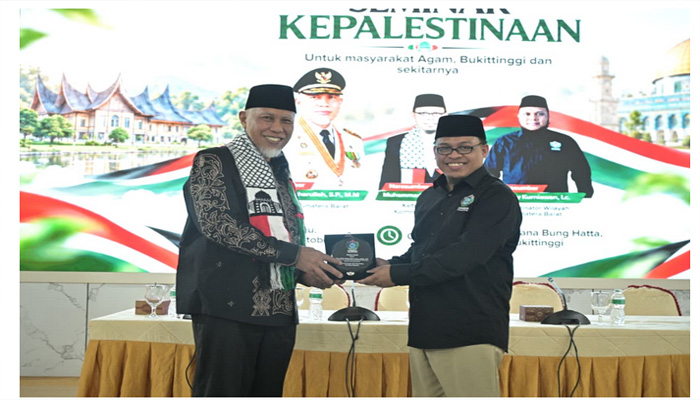 Gubernur Sumbar: Semangat PDRI Jadi Landasan Perjuangan Dukung Kemerdekaan Palestin